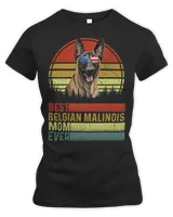 Dog Vintage Best Belgian Malinois Mom Ever Mother Day Puppy 144