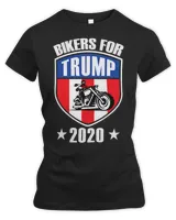 Bikers for Trump shirt Motorcycle Donald Trump Tshirt