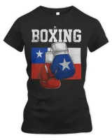 Chilean Boxing Gloves Boxer Boxing Lover Chile Flag