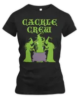 Cackle Crew Medieval Witch Halloween Cauldron Women Graphic