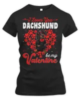Wiener Valentines Day Tee Funny Dog Valentine 84 Dachshund Doxie