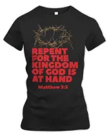 Jesus Christ Christian Repent for the Kingdom of God is at Hand prayer Bible Verse