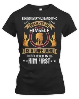 Husband Family Wife BEHIND EVERY HUSBAND WHO BELIEVES IN HIMSELF Couple