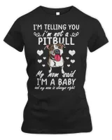 Pitbull Lover Dog funny pitbull pitbull mom im a baby pitbull dog lover 268 Pitbulls