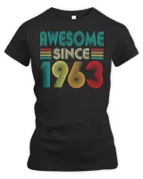 Awesome Since 1963 59th Birthday Gifts 59 Years Old Vintage