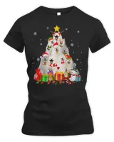 Funny American Eskimo Dog Christmas Tree Xmas Pajamas Puppy Pet Lover