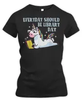Book Reader Cute Unicorn Reading Book Librarian Lover Library 2019 Gift Reading Library