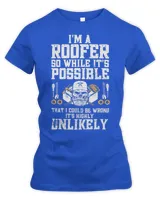 Roofer Funny Retro Roofing Roof Equipment Job Repair632