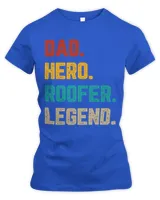 Roofing Father Dad Hero Roofer Legend Roofing Constructor