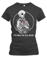 Pitbull Lover Dog You Make Me Feel Alive Skeleton Hug Pitbull Dog Lover Group 251 Pitbulls