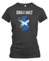 Single Malt Whisky Scotland . A Design for Whiskey lovers T-Shirt