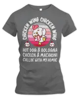 Chicken Chick Cooked Chicken Wing Chicken Wing Hot Dog Bologna Macaroni 185 Rooster Hen