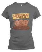 Groundhog Lives Matter Cute Woodchuck Groundhog Day Gift