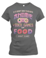 Anime Video Games Food Anime Lovers Idea Girls Boys Kids