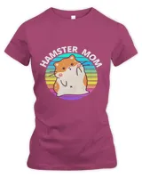 Cute Retro Hamster Mom Funny Pet Lover