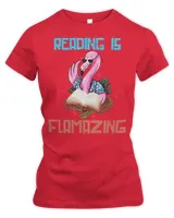 Book Reader who also loves animals like the flamingo 378 booked Books Reading Fan