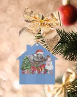 Koala La La La Ornament - Dove Box, Christmas tree snow scarecrow gift box