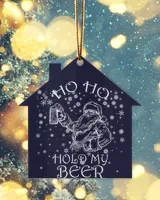 Ho Ho Hold My Beer Ornament - Benelux