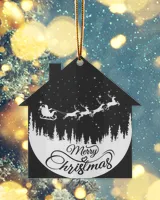 Metal Ornament - Holiday Home