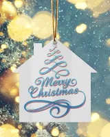 Metal Ornament - Holiday Home