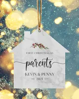 Metal Ornament-Holiday Home