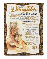 To my Daughter Blanket