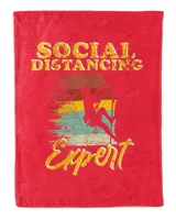 Womens Rock Climbing Social Distancing Expert Vintage