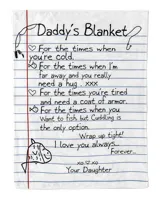daddy_s blanket Quilt Fleece Blanket Bundle
