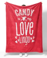 Womens Shirts Candy Love Lingo Funny