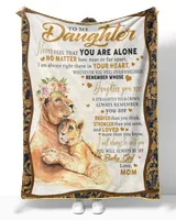 To my Daughter Blanket