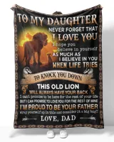 To my Daughter Love, dad