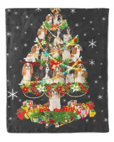 Cavalier King Charles Spaniel Funny Christmas Dog Tree Gift T-Shirt