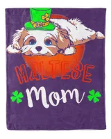 Maltese Mom St Patricks Day T Shirt