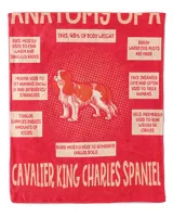 Anatomy Of A Cavalier King Charles Spaniel T-Shirt Funny