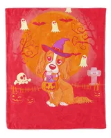 Cavalier King Charles Spaniel Dog Witch Halloween shirt