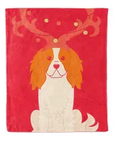 Cavalier King Charles Spaniel Reindeer Lights Gift Shirt