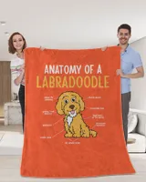 Anatomy Of A Labradoodle Personalized Grandpa Grandma Mom Sister For Dog Lovers