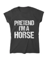 Pretend Im a Horse Costume Funny Halloween Party 21