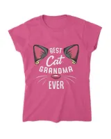 Best Cat Grandma Ever Cat Lady Animal Lover Meowing