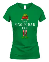 Matching Family Funny The Single Dad ELF Christmas PJ Group