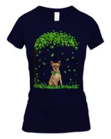 Chihuahua St Patricks Day Lover Irish Shamrock Dog Loves T-Shirt