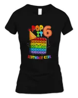 Colorful Gameboard 6th Fidget Pop It Birthday Girl Party
