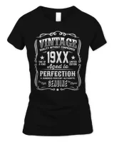 VINTAGE .19XX . Aged to Perfection Personalized birthday tshirts
