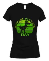 Happy St.Pat TRex Day St. Patricks Retro Vintage Sunset