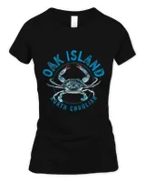 Oak Island North Carolina Blue Crab Design