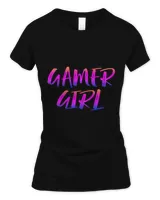 Gamer Girl Tee Cute Gaming Girls Gamers Video Games Gift