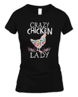 CRAZY Chicken Lady Funny Chicken Lovers