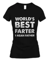 Father's Day Retro Dad World's Best Farter I Mean Father T-Shirt