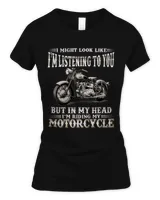 Riding my motorcycle