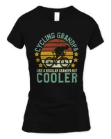 Cycling Grandpa T-shirt, Cyclist Shirt for Him, Grandfather Bike Riding Clothes for Him, Father's Day Cycling Gift, Unisex Shirt